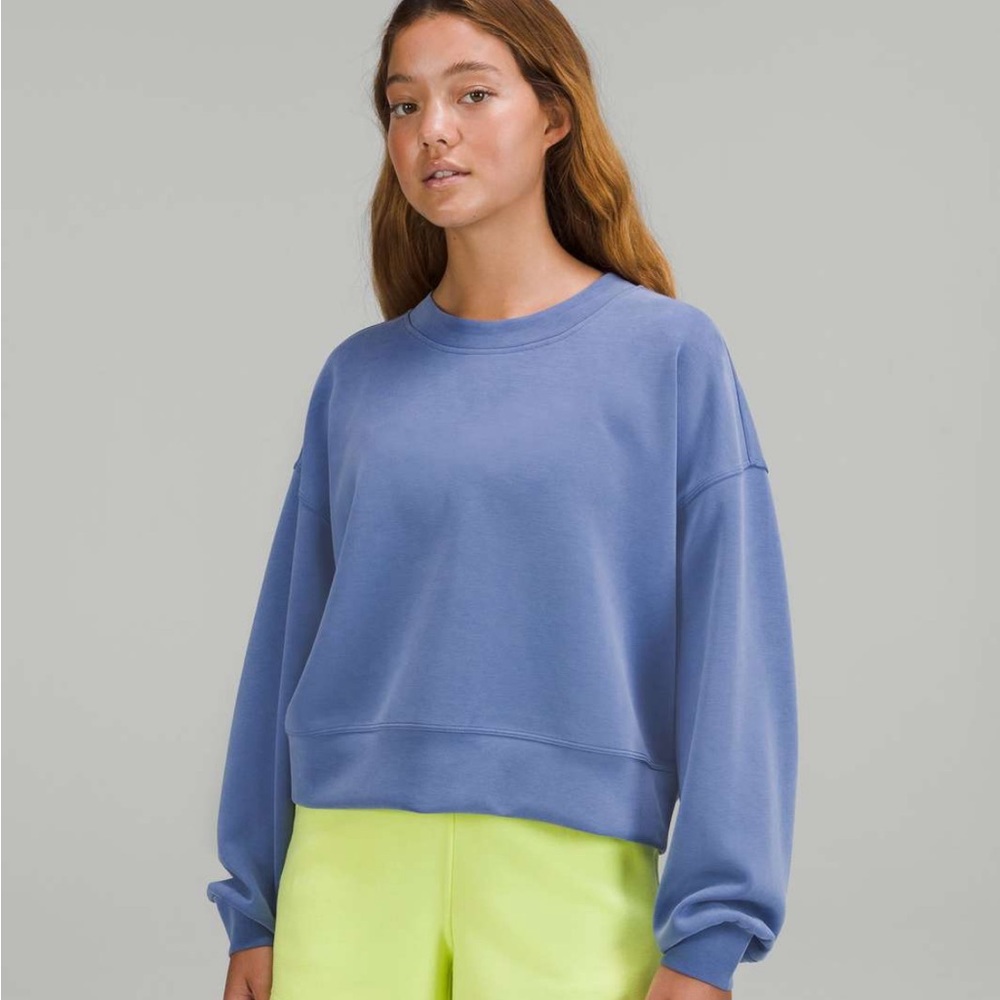 Lululemon perfectly oversized crop crew